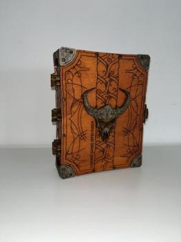 Book-Box "The Guardian"  - brown lether optik